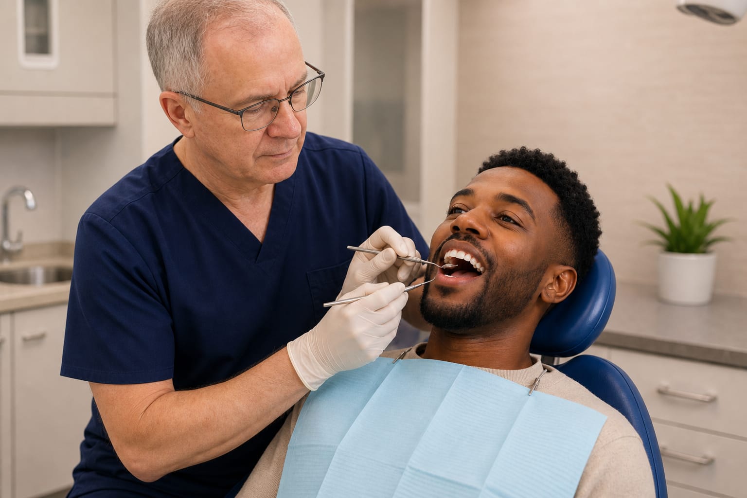 Discussing treatment and payment options at Lawrence Park Dentistry