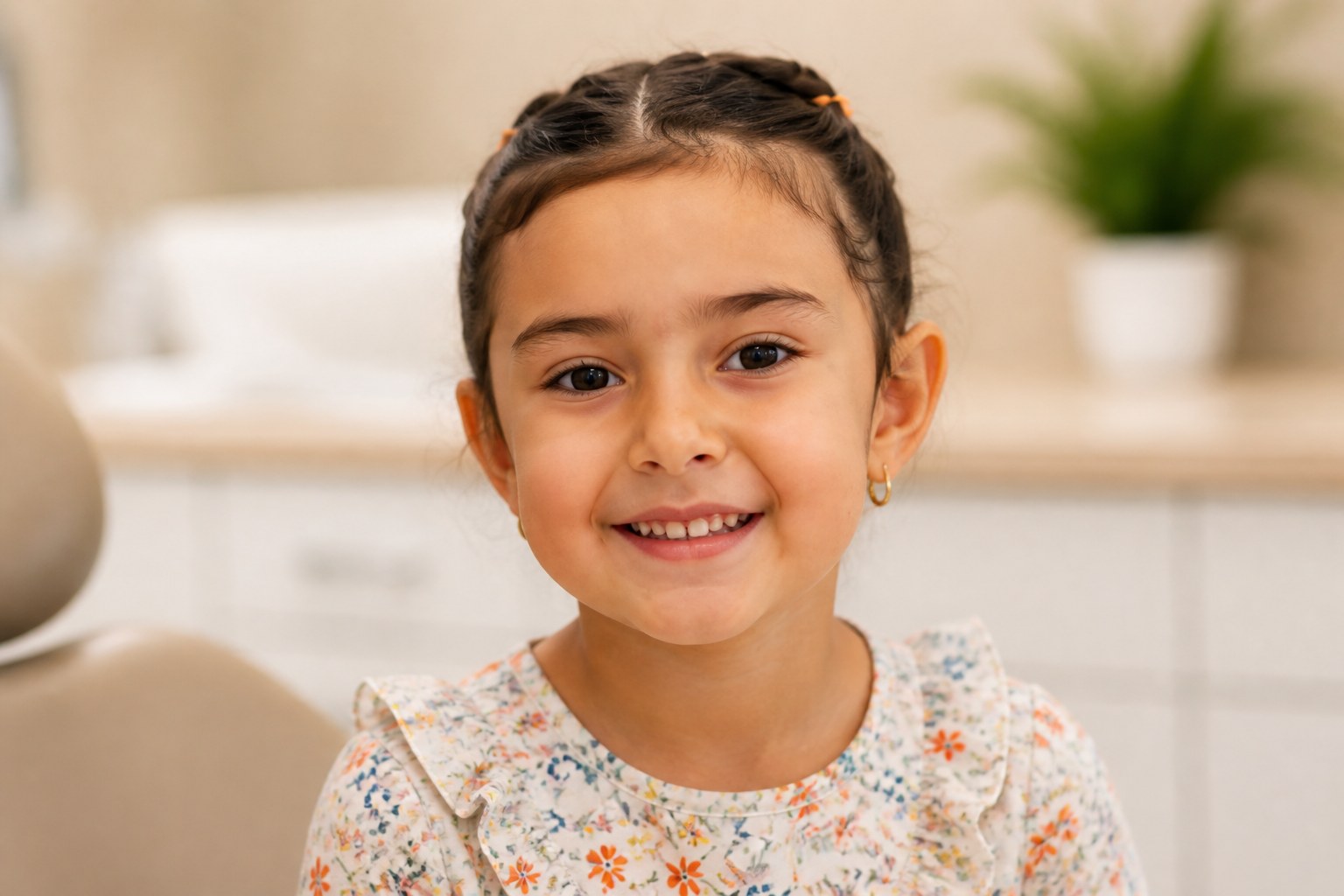 Smiling child at Lawrence Park Dentistry