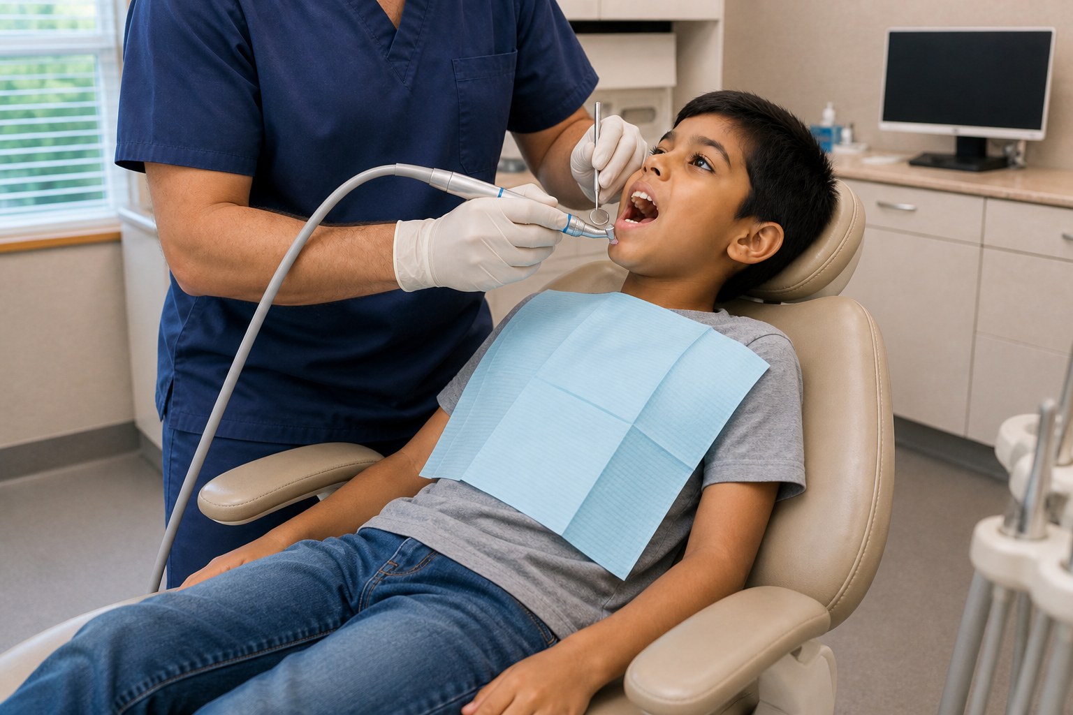 Dental cleaning and exam appointment at Lawrence Park Dentistry
