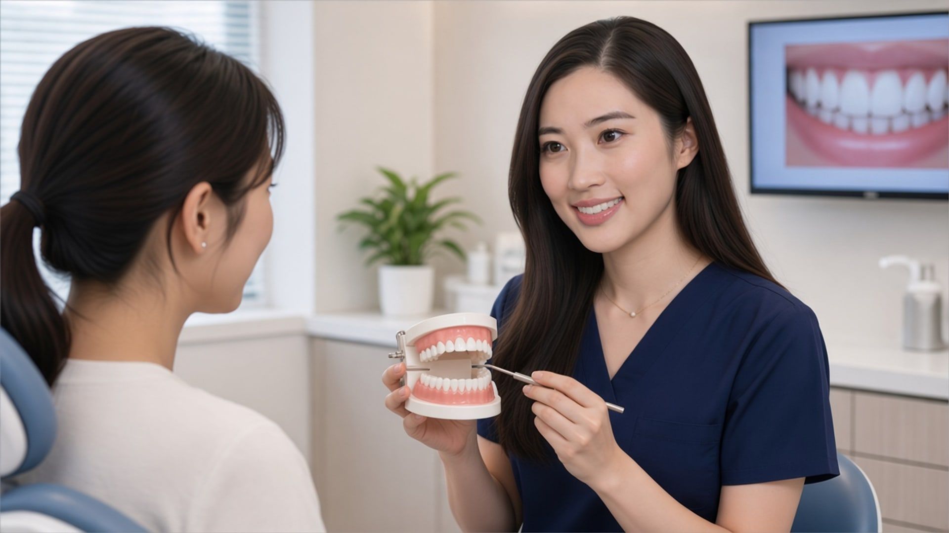 Cosmetic dentistry consultation at Lawrence Park Dentistry