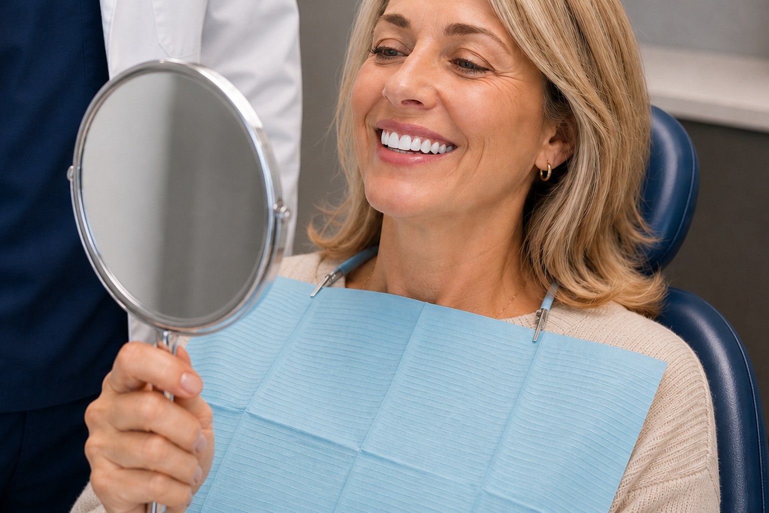 Teeth whitening procedure at Lawrence Park Dentistry