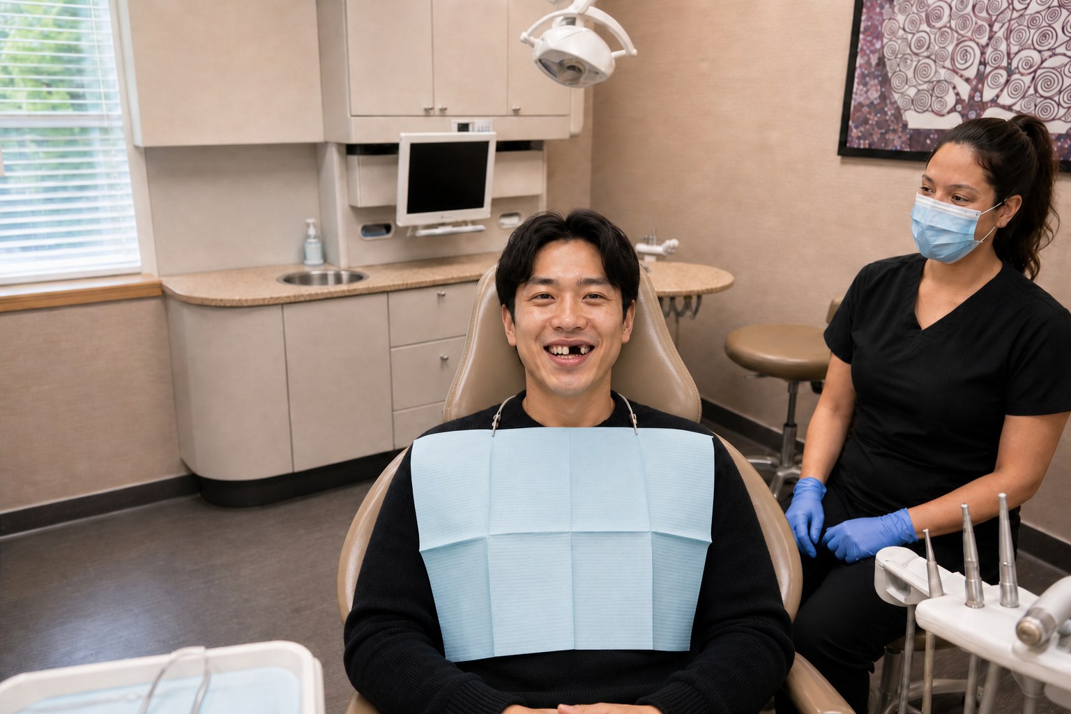 Knocked-Out Tooth at Lawrence Park Dentistry