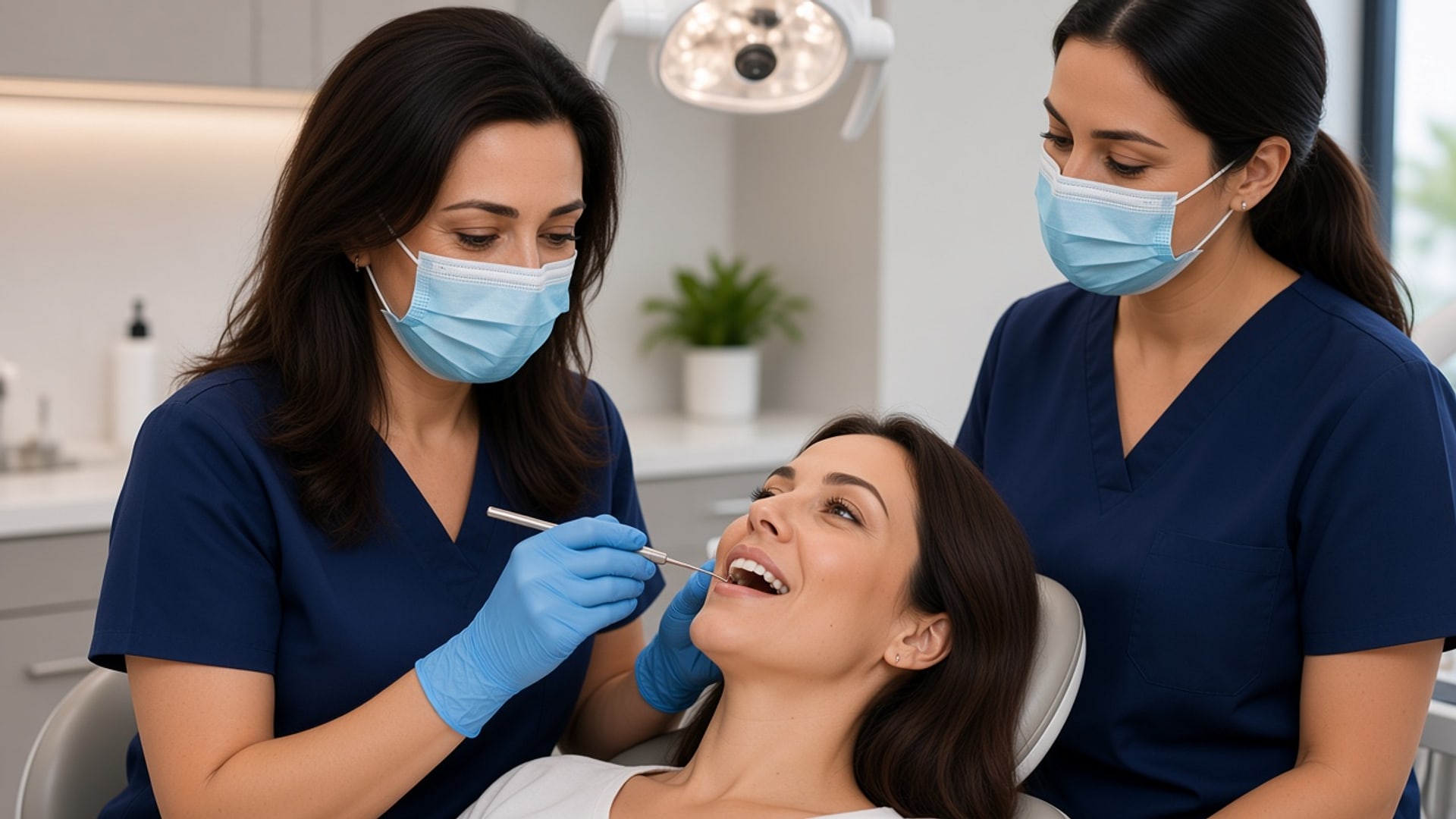 Restorative dental treatment at Lawrence Park Dentistry